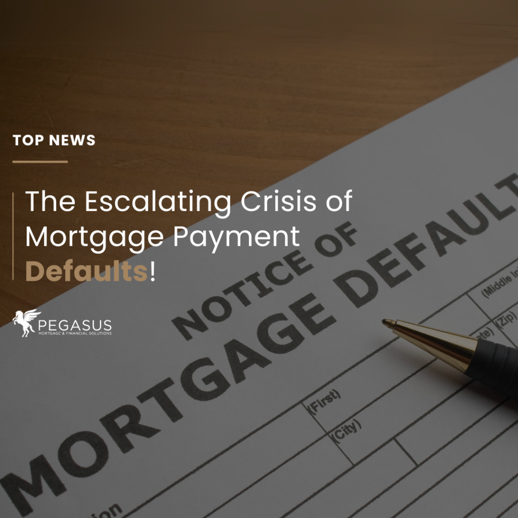 Rising Tide: The Surge in Mortgage Payment Defaults!