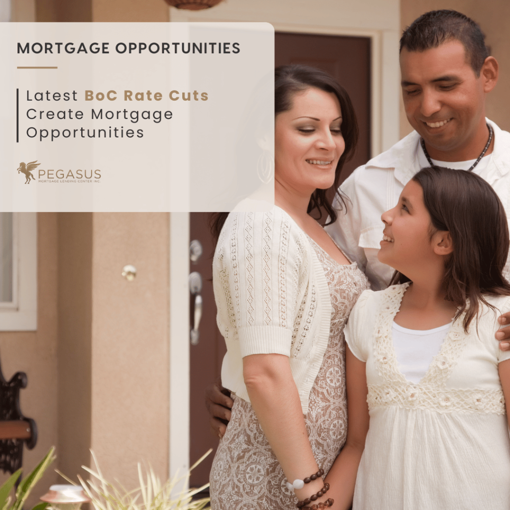 Latest BoC Rate Cuts Create Mortgage Opportunities