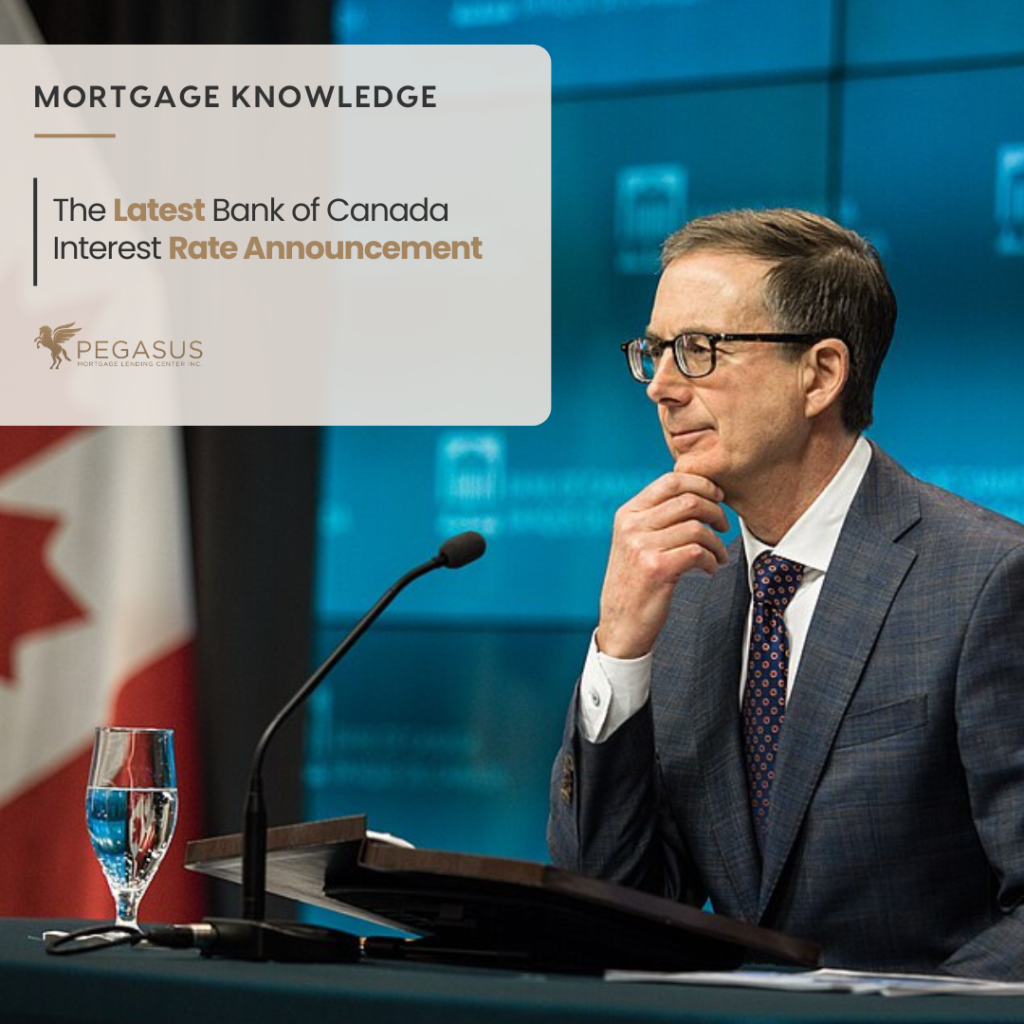 The Latest Bank of Canada Interest Rate Announcement